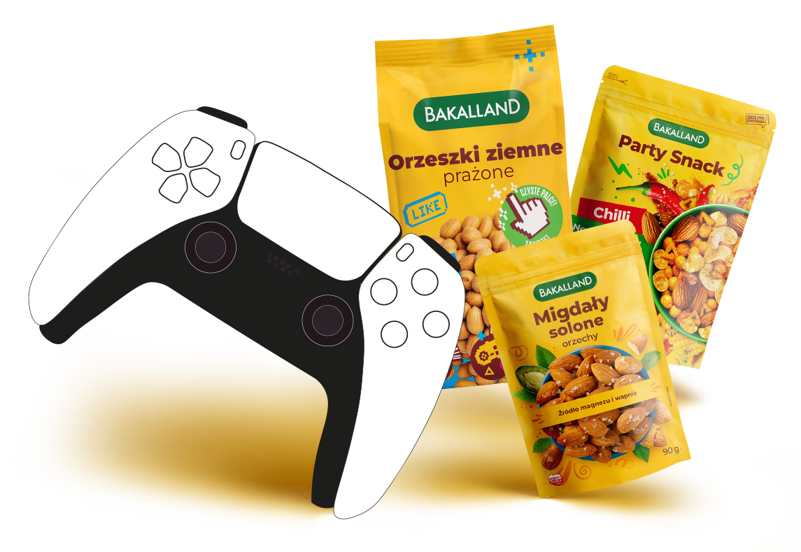 Nagroda: PlayStation 5 i produkty Bakalland
